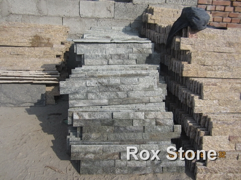 Green Quartzite Stacked Stone Veneer