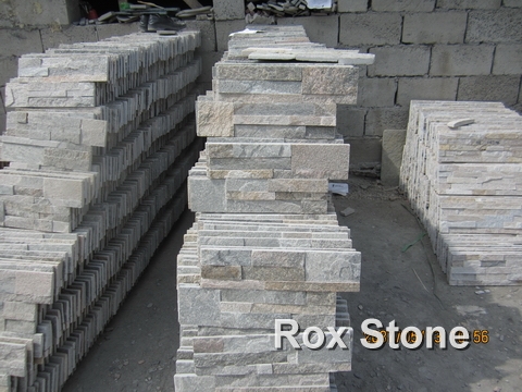 Pink Quartzite Wall Cladding Stone Veneer