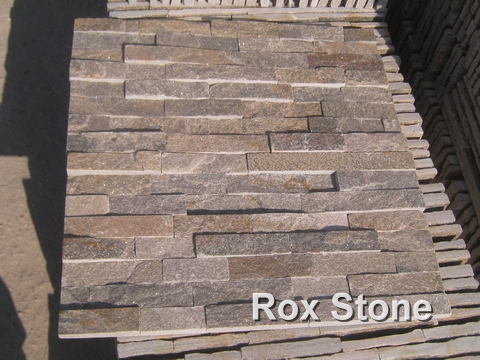 Pink Quartzite Cultured Stone 18x35cm 
