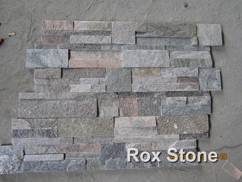Pink Quartzite Cultured Stone Wall Stone
