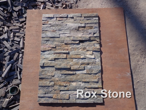 Rust Quartzite Cultured Stone Wall Stone
