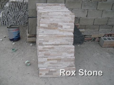 Sliver Color Quartzite Ledge Wall Cladding Stone