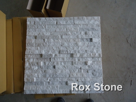 White Quartzite Stone cladding veneer